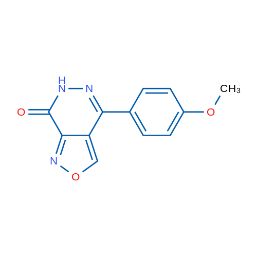 4-(4-Methoxyphenyl)isoxazolo[3,4-d]pyridazin-7(6H)-one 1g