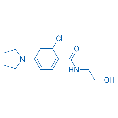 2-Chloro-N-(2-hydroxyethyl)-4-(pyrrolidin-1-yl)benzamide 5g