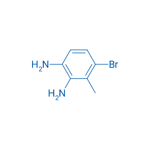 4-Bromo-3-methylbenzene-1,2-diamine 250mg