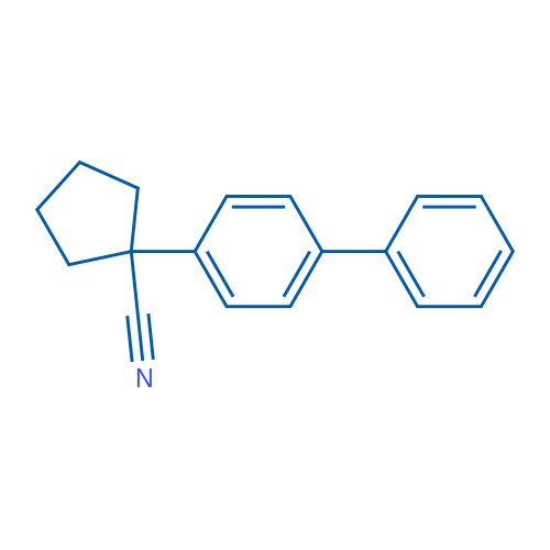 1-([1,1'-Biphenyl]-4-yl)cyclopentane-1-carbonitrile 250mg