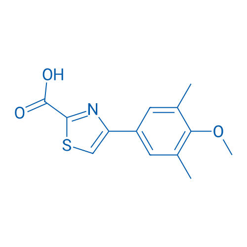 4-(4-Methoxy-3,5-dimethylphenyl)thiazole-2-carboxylic acid 1g