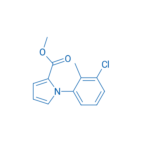Methyl 1-(3-chloro-2-methylphenyl)-1H-pyrrole-2-carboxylate 1g