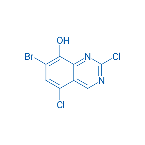 7-Bromo-2,5-dichloroquinazolin-8-ol 1g