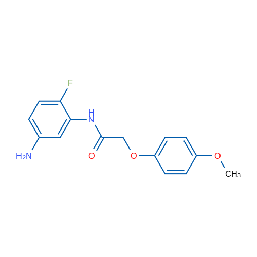 N-(5-Amino-2-fluorophenyl)-2-(4-methoxyphenoxy)acetamide 1g
