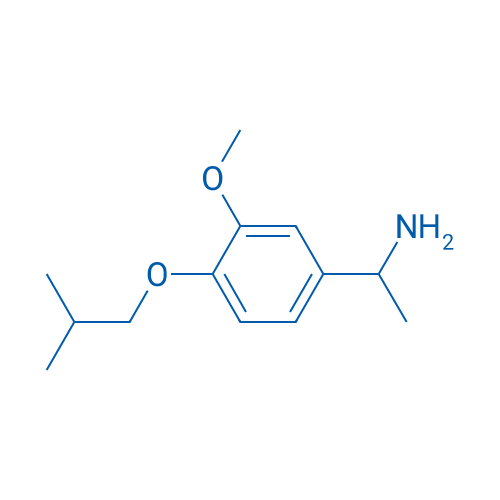 1-[3-Methoxy-4-(2-methylpropoxy)phenyl]ethan-1-amine 5g