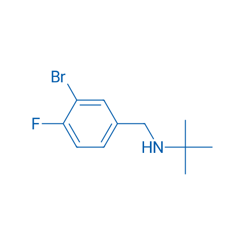 [(3-Bromo-4-fluorophenyl)methyl](tert-butyl)amine 5g