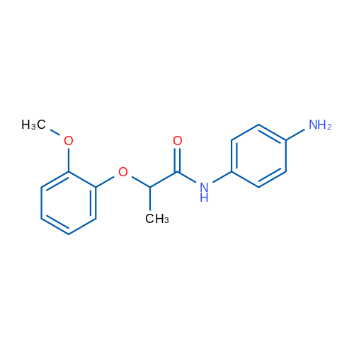 N-(4-Aminophenyl)-2-(2-methoxyphenoxy)propanamide 1g