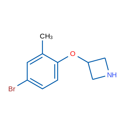 3-(4-Bromo-2-methylphenoxy)azetidine 5g