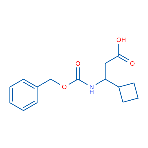 3-([(Benzyloxy)carbonyl]amino)-3-cyclobutylpropanoic acid 1g