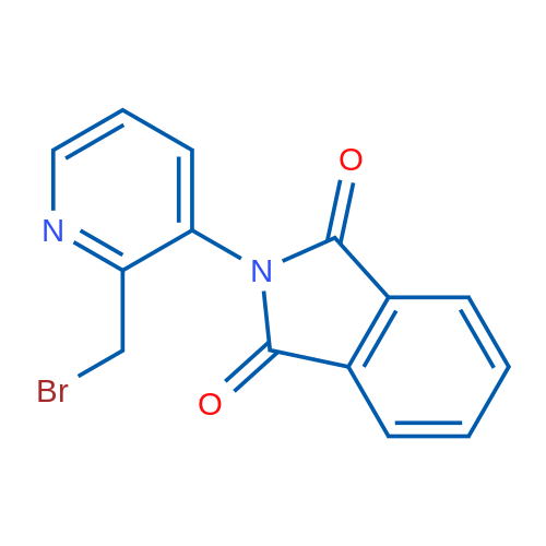 2-(2-(Bromomethyl)pyridin-3-yl)isoindoline-1,3-dione 1g