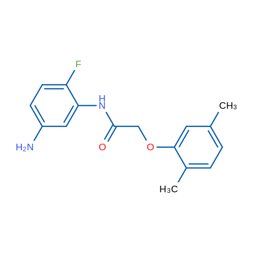 N-(5-Amino-2-fluorophenyl)-2-(2,5-dimethylphenoxy)acetamide 5g