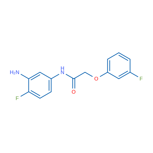 N-(3-Amino-4-fluorophenyl)-2-(3-fluorophenoxy)acetamide 1g
