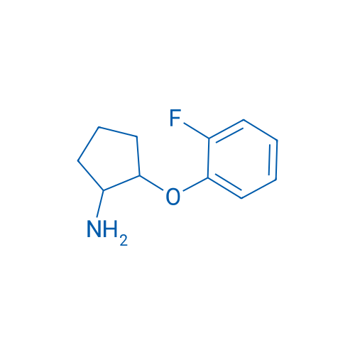 2-(2-Fluorophenoxy)cyclopentan-1-amine 1g