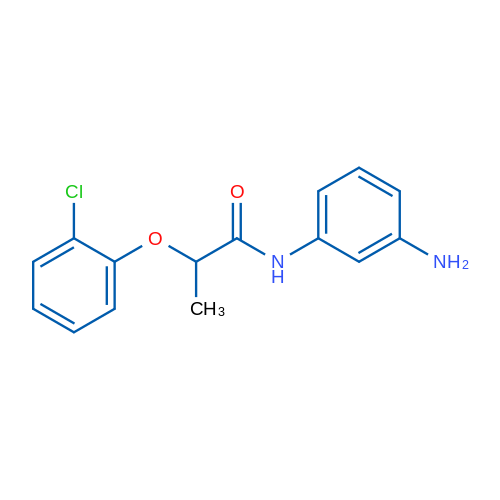 N-(3-Aminophenyl)-2-(2-chlorophenoxy)propanamide 1g