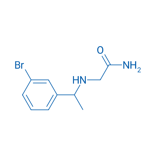2-{[1-(3-bromophenyl)ethyl]amino}acetamide 1g