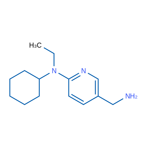 5-(Aminomethyl)-N-cyclohexyl-N-ethylpyridin-2-amine 1g