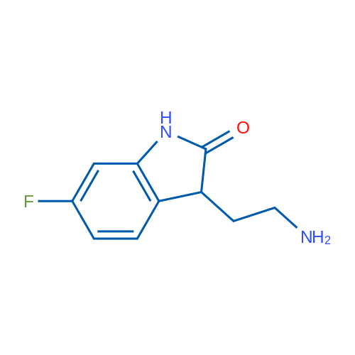 2H-indol-2-one, 3-(2-aminoethyl)-6-fluoro-1,3-dihydro- 1g