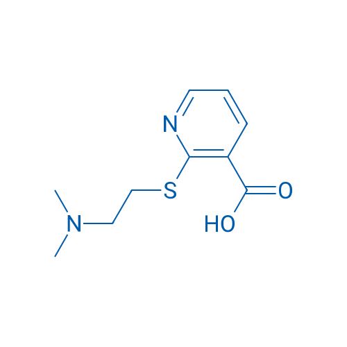 2-([2-(DImethylamino)ethyl]thio)nicotinic acid 250mg