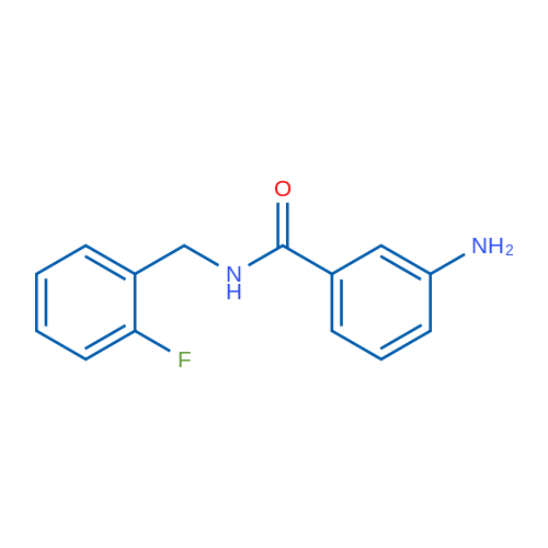 3-Amino-N-[(2-fluorophenyl)methyl]benzamide 1g