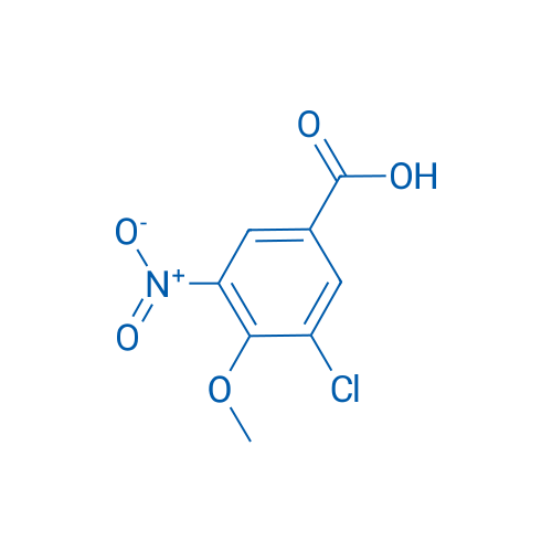 3-Chloro-4-methoxy-5-nitrobenzoic acid 100mg