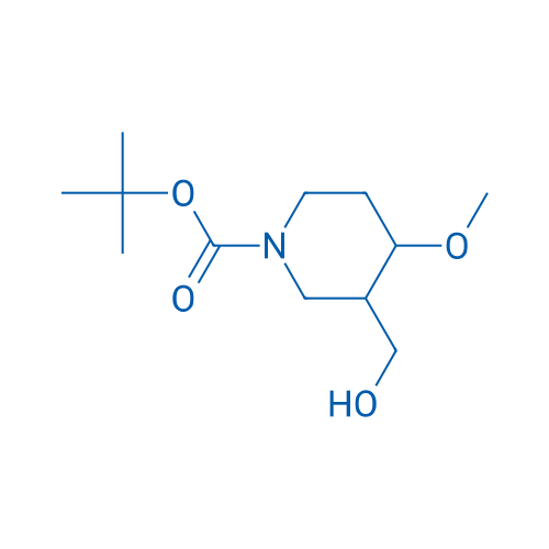 tert-Butyl 3-(hydroxymethyl)-4-methoxypiperidine-1-carboxylate 10g