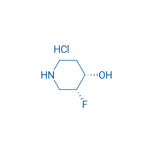 (3R,4S)-rel-3-Fluoropiperidin-4-ol hydrochloride 250mg