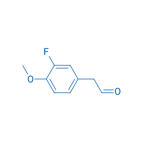 2-(3-Fluoro-4-methoxyphenyl)acetaldehyde 250mg