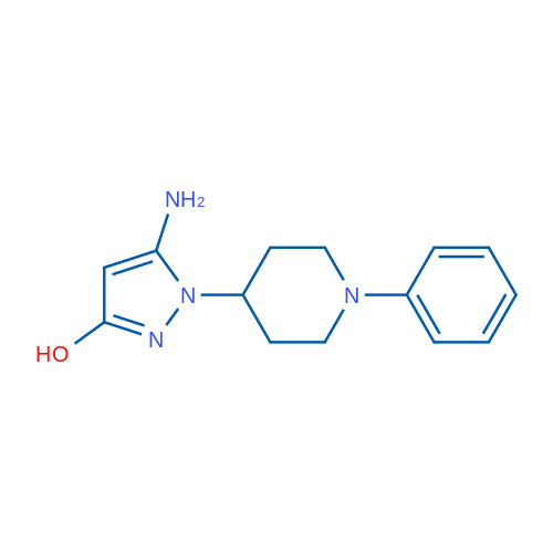 5-Amino-1-(1-phenylpiperidin-4-yl)-1H-pyrazol-3-ol 1g