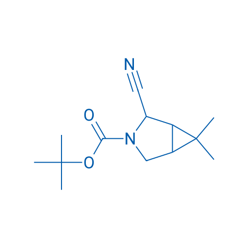 tert-Butyl 2-cyano-6,6-dimethyl-3-azabicyclo[3.1.0]hexane-3-carboxylate 1g