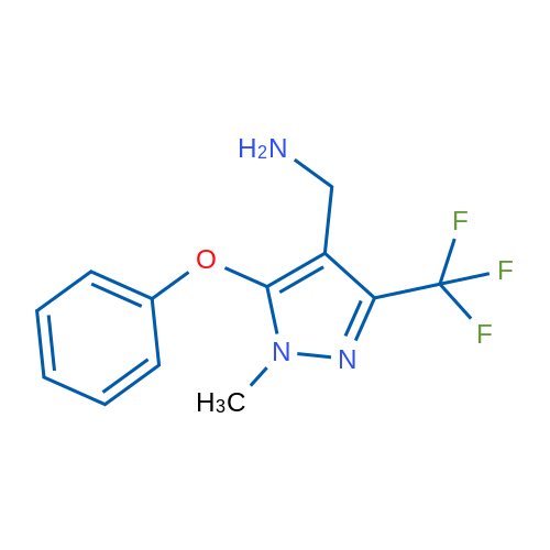 [1-Methyl-5-phenoxy-3-(trifluoromethyl)-1H-pyrazol-4-yl]methanamine 1g