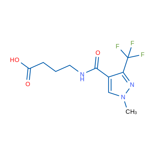 4-{[1-methyl-3-(trifluoromethyl)-1H-pyrazol-4-yl]formamido}butanoic acid 1g
