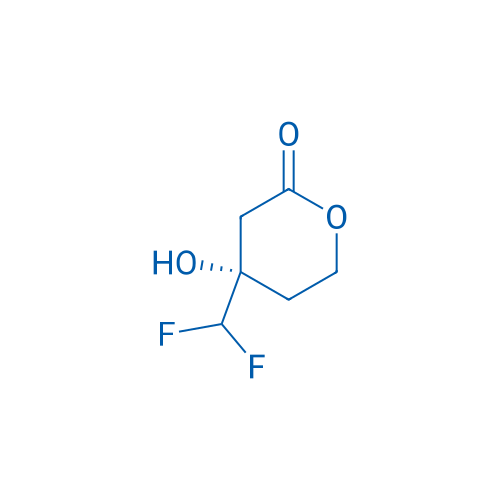 (4S)-4-(Difluoromethyl)-4-hydroxyoxan-2-one 250mg