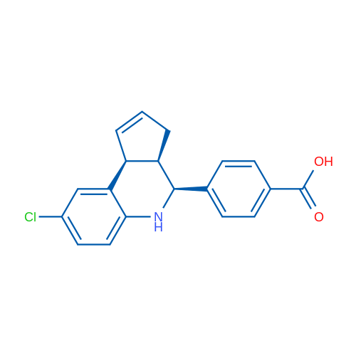 4-[(3AR,4s,9bs)-8-chloro-3a,4,5,9b-tetrahydro-3h-cyclopenta[c]quinolin-4-yl]benzoic acid 1g