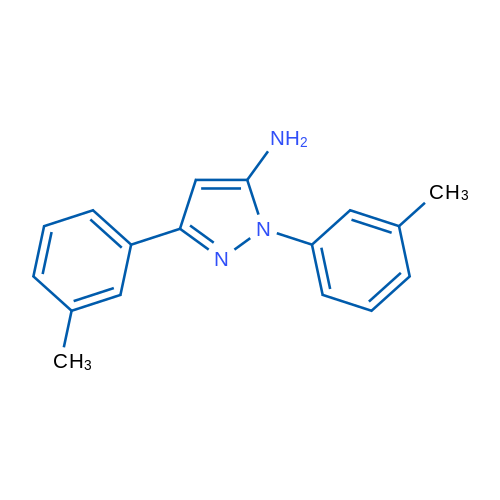 1,3-Bis(3-methylphenyl)-1H-pyrazol-5-amine 1g