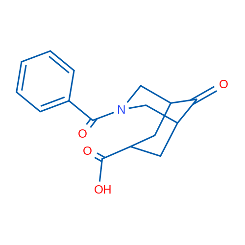 3-Benzoyl-9-oxo-3-azabicyclo[3.3.1]nonane-7-carboxylic acid 5g