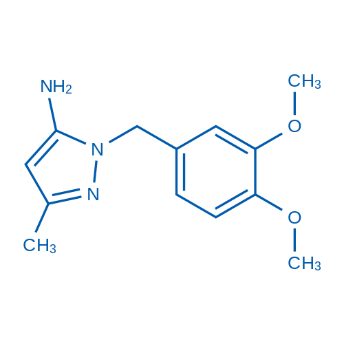 1-(3,4-Dimethoxybenzyl)-3-methyl-1H-pyrazol-5-amine 1g