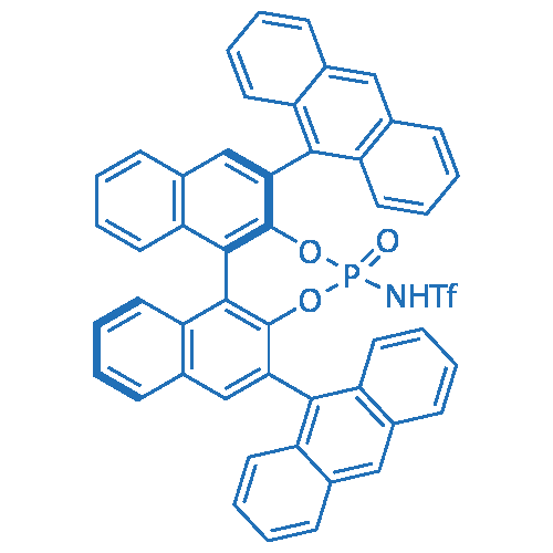 (11BR)-N-(2,6-di(anthracen-9-yl)-4-oxidodinaphtho[2,1-d:1',2'-f][1,3,2]dioxaphosphepin-4-yl)-1,1,1-trifluoromethanesulfonamide 1g