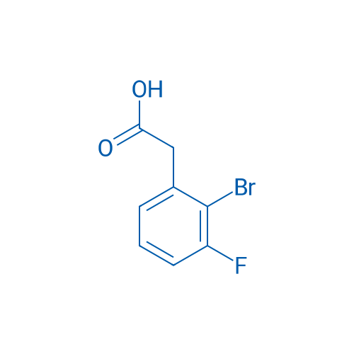2-(2-Bromo-3-fluorophenyl)acetic acid 250mg