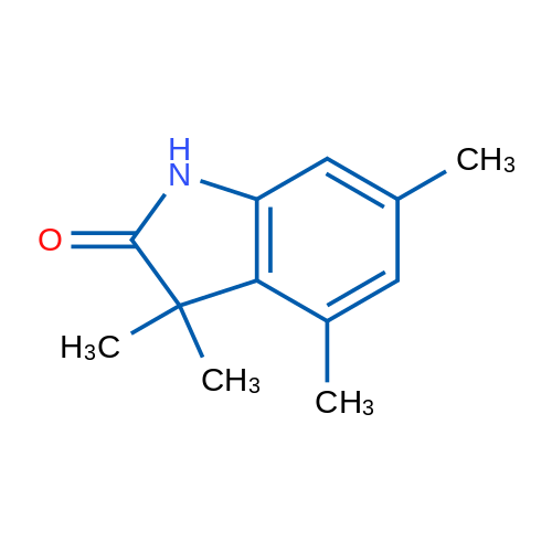3,3,4,6-Tetramethyl-2,3-dihydro-1h-indol-2-one 1g