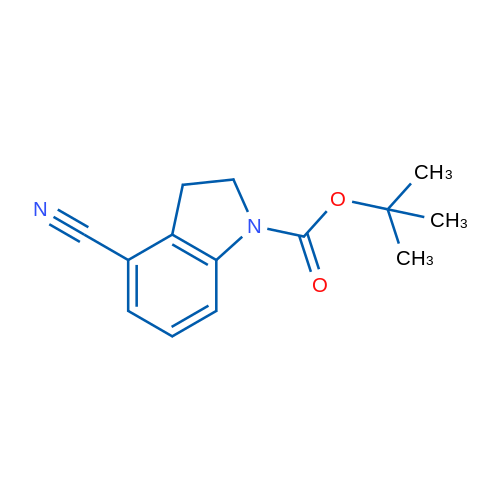 tert-Butyl 4-cyanoindoline-1-carboxylate 1g