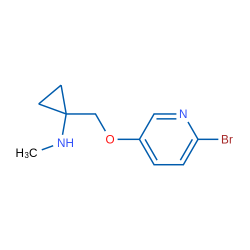 1-(((6-Bromopyridin-3-yl)oxy)methyl)-N-methylcyclopropanamine 1g