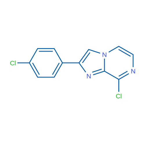 8-Chloro-2-(4-chlorophenyl)imidazo[1,2-a]pyrazine 1g