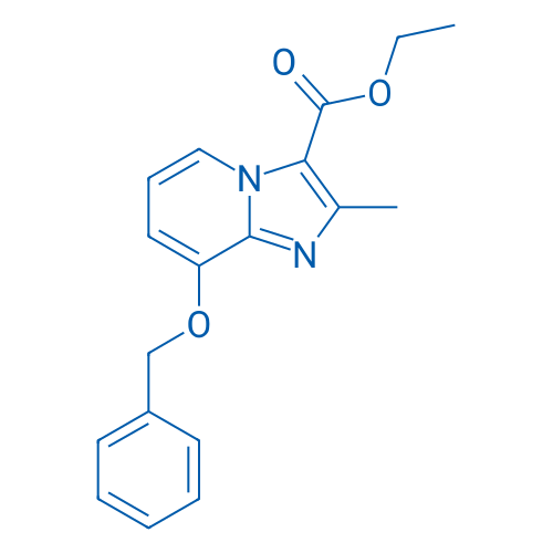 Ethyl 8-(benzyloxy)-2-methylimidazo[1,2-a]pyridine-3-carboxylate 100mg