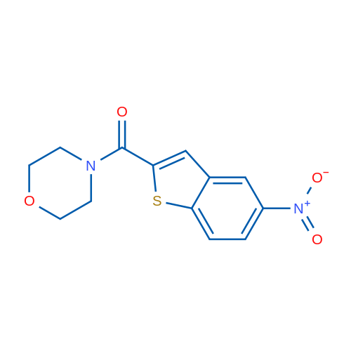 4-(5-Nitro-1-benzothiophene-2-carbonyl)morpholine 1g
