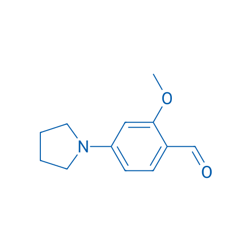 2-Methoxy-4-(pyrrolidin-1-yl)benzaldehyde 1g