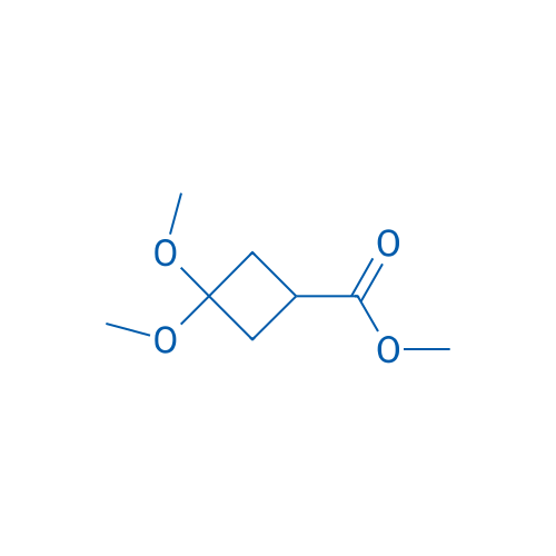 Methyl 3,3-dimethoxycyclobutanecarboxylate 1g