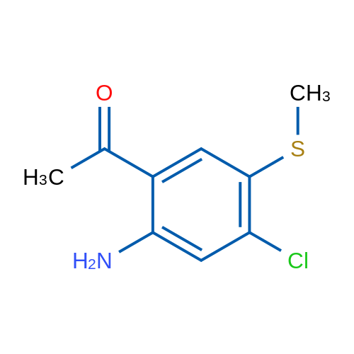 1-[2-Amino-4-chloro-5-(methylsulfanyl)phenyl]ethan-1-one 1g