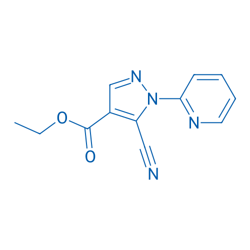 Ethyl 5-cyano-1-(pyridin-2-yl)-1H-pyrazole-4-carboxylate 1g