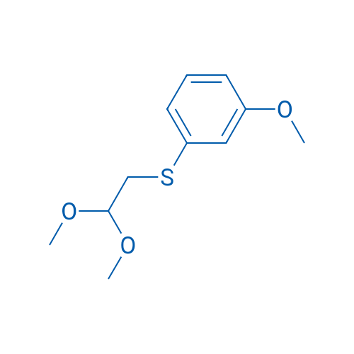 (2,2-Dimethoxyethyl)(3-methoxyphenyl)sulfane 1g