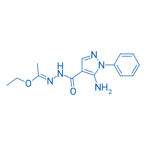Ethyl N'-(5-amino-1-phenyl-1H-pyrazole-4-carbonyl)acetohydrazonate 1g